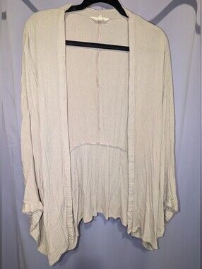 Sim and Sam Lightweight Lavender Open Kimono